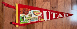 Vintage Utah Pennant - $236.16 MXN