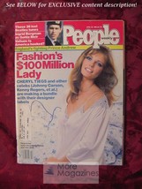 People April 26 1982 Cheryl Tiegs Michelle Phillips Mikhail Baryshnikov - £5.99 GBP