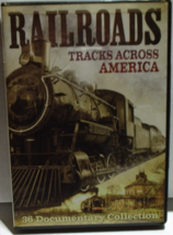 Railroads-Tracks Across America 2-DVD set Over 12 1/2 hours long. 36 doc... - $2.00