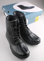 JBU Von Jambu Schwarz Herren Milford Stiefel Wasserfest Größe 8 Neu - $29.97