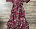 Women&#39;s Short Sleeve Wrap Dress - Knox Rose Pink S Easter Spring Wedding... - $16.39