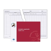 Zions Small Business Receipts &amp; Payments Cash Book (A4) - $36.26