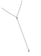 925 Sterling Silver Dainty Layering Long Y-Shape for Y - £40.51 GBP
