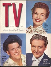 TV #6  9/1954-Skye-Gale Storm-Liberace-Gordon MacRae-Groucho-FN - £52.73 GBP