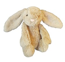 Jellycat Bashful Beige Bunny Medium Plush Lovey Rabbit 12" Retired Easter - $17.62
