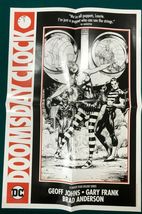 DOOMSDAY CLOCK ( ) DC Comics 15&quot; x 24&quot; promotional poster - $20.92 CAD