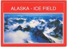 Alaska Postcard Ice Field Flightseeing  - £1.69 GBP