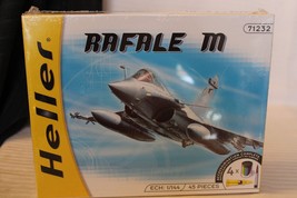 1/144 Scale Heller, Rafale M Jet Airplane Model Kit #71232 BN Sealed Box - $50.00