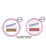 ENTENMANN&#39;S COFFEE K CUPS  15 - DARK ROAST, 15  HAZELNUT 30 CUP COMBO - $430.02 MXN