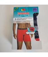 Fruit of the Loom Men&#39;s Breathable Coolzone Mesh Boxer Briefs 3-Pack: 2XL - $24.35 CAD