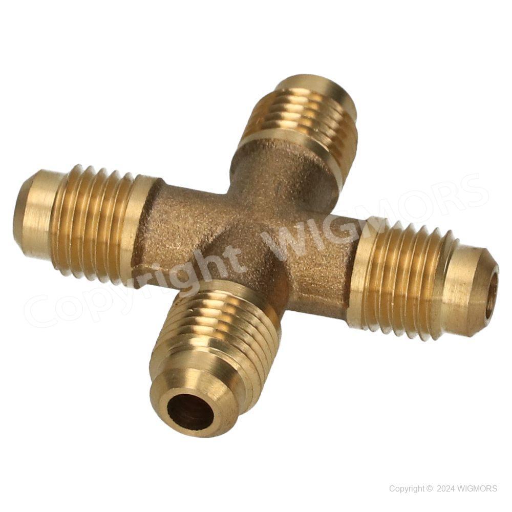 Forged flare cross Refco CI-4 1/4&quot; SAE 9880724 - $16.54