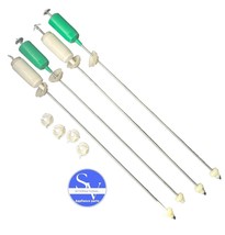 GE Washer Suspension Rod and Spring Assembly WH16X10057 WH16X0544 WH16X544 SET 4 - £28.39 GBP