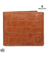 &quot;HILL BIRD&quot; RFID Blocking Bi-fold Genuine Leather Mens Wallet Purses -TA... - £14.77 GBP