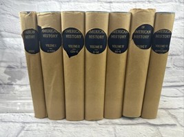 Full Set of 7 - Dictionary Of American History, James Adams 1940 Scribner&#39;s - £56.93 GBP