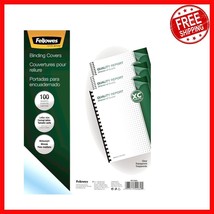 100 Pack Clear Binding Covers, 8mil for Professional Presentations - Let... - $37.61