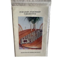 Star Light Star Bright Table Runner Quilt Sewing Pattern by Debbie Bennett - $7.91