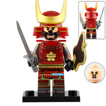 Takeda Shingen Japanese Samurai Warrior Lego Compatible Minifigure Brick Toys - £3.80 GBP