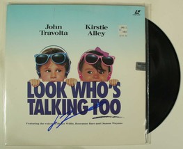 John Travolta Signed Autographed &#39;&#39;Look Who&#39;s Talking Too&#39;&#39; Record Album - £55.94 GBP