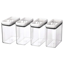 Better Homes &amp; Gardens Canister Pack of 4 - Flip-Tite 11.5 Cup Rectangul... - £30.80 GBP