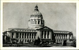 City Hall San Francisco California CA UNP 1920s Postcard J C Bardell Pub - £3.08 GBP