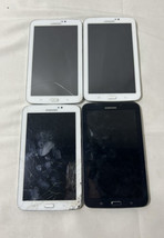 LOT of Samsung Galaxy Tab 3 SM-T217S 8/16GB, Wi-Fi + 4G BROKEN Locked - £31.45 GBP