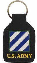 U.S. Army 3RD Infantry Division Key Chain - Multi-Colored - Veteran Owned Busine - £6.29 GBP
