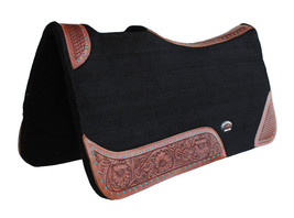 Thick Horse SADDLE PAD  Western Contour Wool Felt Therapeutic 32&quot; x 32&quot; ... - $109.99
