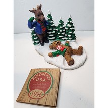 Vtg 1996 Hollybeary USA Just Beary South of The North Pole Christmas IGGY ICECAP - $22.43