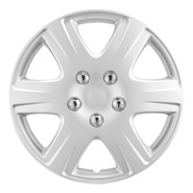 VEVOR 15&quot; Wheel Rim Cover Hubcaps Set of 4 Sturdy Hubcap for All Weather... - $72.75