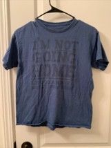 Legoland Youth Boys T-Shirt Tee  &quot;I&#39;M NOT GOING HOME&quot; Shirt Blue Size La... - $24.50