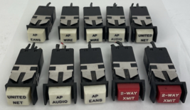 Lot of 10 Assorted MICRO USA Illuminated Push Button Switch - LOOK - $29.69