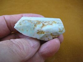 O-240-24) 34.2 grams white green flash Coober Pedy opal specimen stone A... - $60.56 CAD