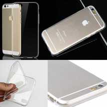 Ultra Thin Clear Soft Silicone Gel TPU Case Cover Skin For iPhone - £7.06 GBP