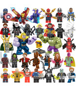 32Pcs Marvel Super Heros Minifigure Loki Black Widow Star-Lord Cyborg Mi... - $41.69