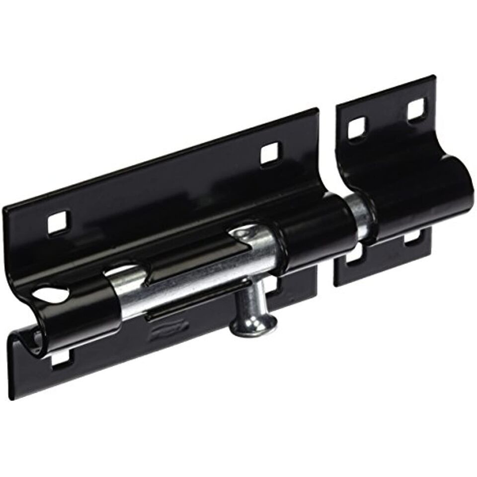 NATIONAL MFG/SPECTRUM BRANDS HHI N152-121 Heavy Barrel Bolt, 5-Inch, Black - $27.11