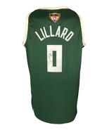 Damian Lillard Signed Milwaukee Bucks Nike Swingman Basketball Jersey PS... - £289.23 GBP