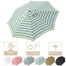 13 Ft Patio Umbrella Replacement Canopy Market Table Top Sunshade Cover Yard - £62.13 GBP