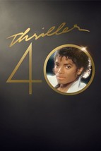 2023 Michael Jackson Thriller 40 Poster 11X17 King Of Pop Vincent Price  - £9.17 GBP