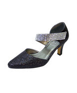 FLORAL Sarah Women Wide Width Heel Pump for Wedding, Prom, Dinner  - $74.95