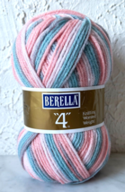 Bernat Berella 4 Worsted Weight Acrylic Ombre Yarn - 1 Skein Seashore #8972 - £5.93 GBP
