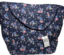 Holiday Owls VB Bright Tote Navy New with Tags Holiday Owls - £53.00 GBP