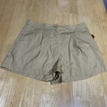 Michael Kors Women Shorts Size 12 Tennis Pockets MS330J44M1 Khaki - $17.17