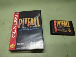 Pitfall Mayan Adventure Sega Genesis Cartridge and Case - $9.86