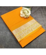 Rudrakshi Pure Cotton Kota Saree with Kaju Butta Multicolor Saree with B... - £32.99 GBP