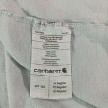 Carhartt K87-120 Men's Light Blue Cotton Short Sleeve Crewneck T-Shirt Size XL image 14