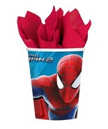 Spider-Man 2 Paper Cups Birthday Party Drinkware 9oz Disposable 8 ct NEW - €4,52 EUR