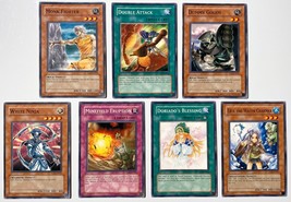 1996 Yugioh 7 Original Card Lot Yu-Gi-Oh! 1st Edition Spell Trap TLM White Ninja - $31.66