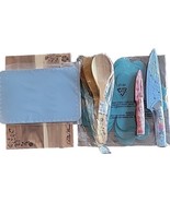 14-Pioneer Woman ~ Wooden Utensils ~ Knives ~ Felt Liners ~ Mats &amp; Board... - $40.00