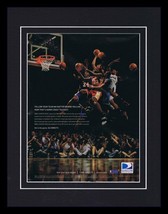 Kobe Bryant Lebron James 2008 DirecTV Framed 11x14 ORIGINAL Advertisement - £39.56 GBP