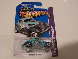 Hot Wheels  2013   3 Window 34 Ford   #189  New  Sealed - £6.68 GBP